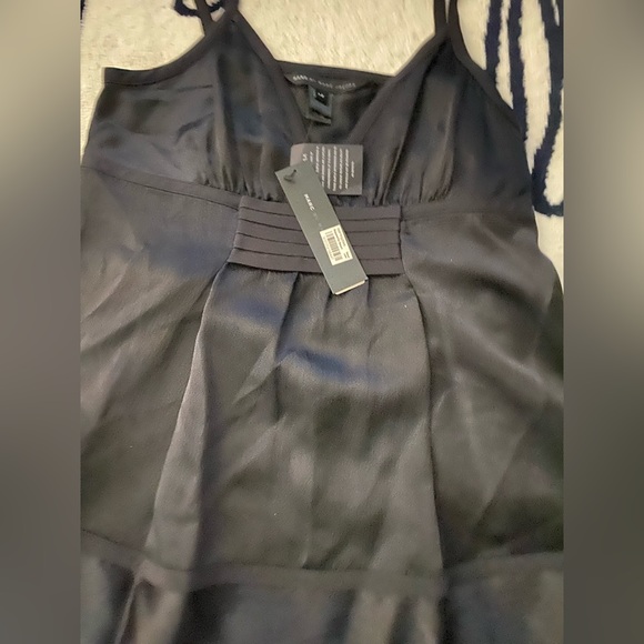 NWT MARC JACOBS black silk tuxedo strappy top. Size US 12. Mint condition - Picture 5 of 9